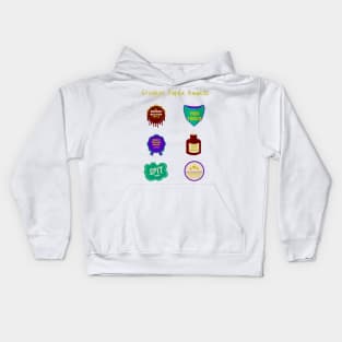 College Paper Award Set Kids Hoodie